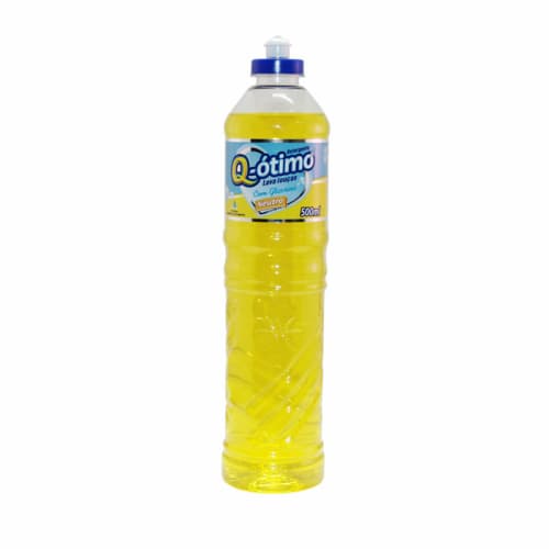 Detergente Líquido Neutro Q-Ótimo 500ml - 24 Unidades